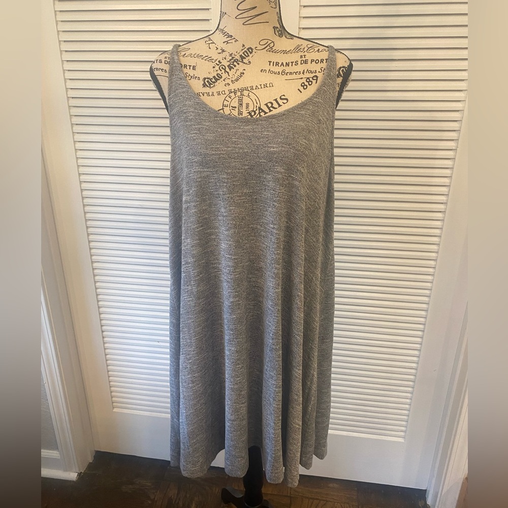 Lou&Grey LOFT knit dress - gray - size M